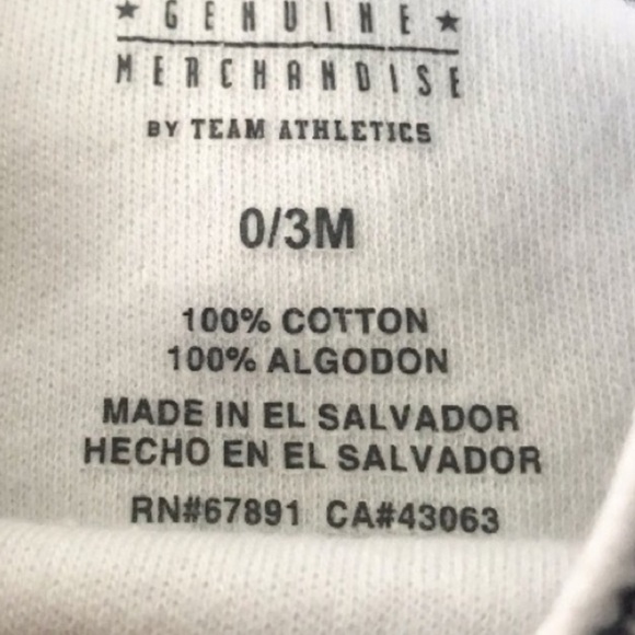 Bundle of 3 Wisconsin Baby Bodysuits - Picture 3 of 16